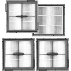 HEPA Filter for Roborock Q10 S5/Q10 S5+/Q10 X5/Q10 X5+ Robot Vacuum Cleaner, Replacement Filter Accessories, Washable Filters, 4-Pack in Kuwait