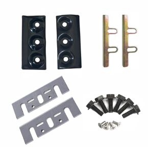 3-1/4" Woodworker Electric Planer Blades Clamps Carbide Kti for Makita DeWalt Circular D26676 D2677K DCP580B D26676，N1900B KP0800 LXPK01 Bosch 1594 PL1682, Ryobi and Most Hand-Held Electric Planer in Kuwait