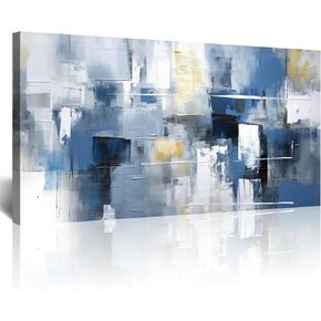 Lapremoly Canvas Prints Minimalism Decor Posters Wall Art For Living Room Large Wall Decor for Bedroom Abstract Colorful Painting Hang Pictures For Office Decoration Hotel Room Wall Artwork 24"X48" in Saudi Arabia