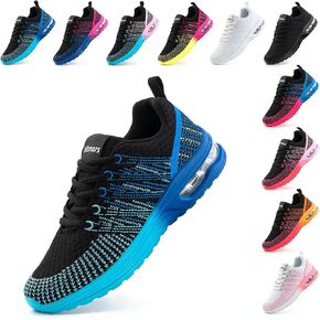Hitmars Womens Sneakers Walking Shoes Comfortable Tennis Shoes Air Cushion Arch Support Running Shoes Gym Workout in Kuwait