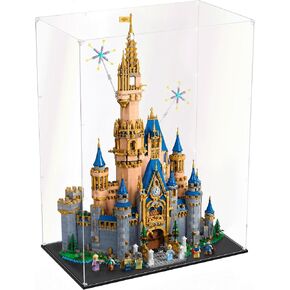 Clear Acrylic Display Case Self Assembly for Lego 76262 Acrylic Display Box Alternative Glass Case for Lego Captain America's Shield 76262 (50x25x50cm, 19.7x9.8x19.7inch) in Saudi Arabia