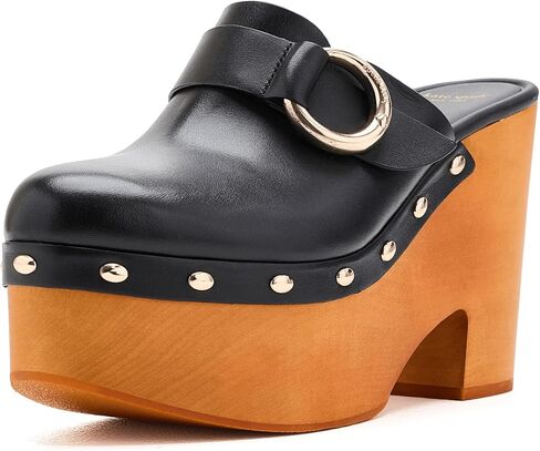 kate spade new york Halo Platform Clogs Mule in Kuwait