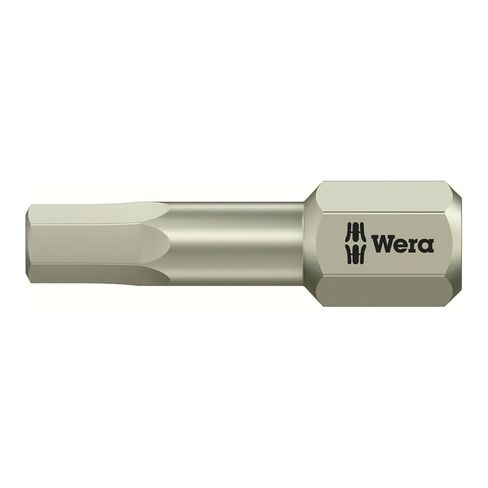 Wera Stainless 3840/1 TS 5/32" Hex Insert Bit, 1/4-Inch Drive in Kuwait