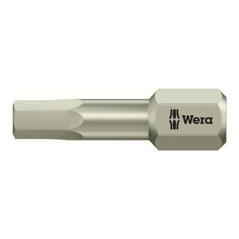 Wera Stainless 3840/1 TS 5/32" Hex Insert Bit, 1/4-Inch Drive in Kuwait