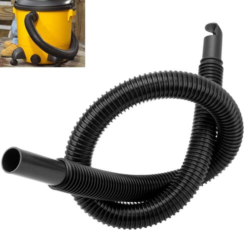 9196300 Replacement Hose for Sh-op Vac, 1.25" x 4 Ft Flexible Wet/Dry Vacuum Hose, Durable Vinyl Universal Replacement Hose for Shop Vacuums in Kuwait
