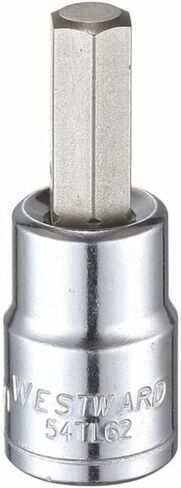 Westward 3/8 in Drive Hex Socket Bit Metric 8 mm Tip, 1 3/4 in L 54TL62-1 Each in Kuwait