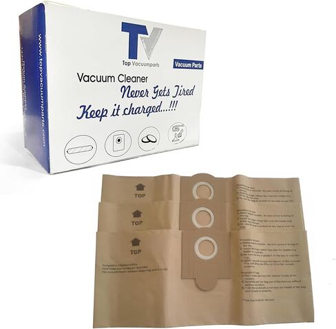 Replacement for Fein Turbo I 913038K01 Disposable Paper Bags Turbo I Models 9-11-20/9-11-55 (3 Dust Bag), Disposable Paper Bags in Kuwait