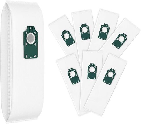 8-Pack HEPA RLH-6 Replacement Vacuum Bags for Riccar SupraLite R10 Series (R10S, R10P, R10CV, R10D, R10O, R10SAND, R17) - High-Efficiency Filtration Upright Vac Dust Bags in Kuwait