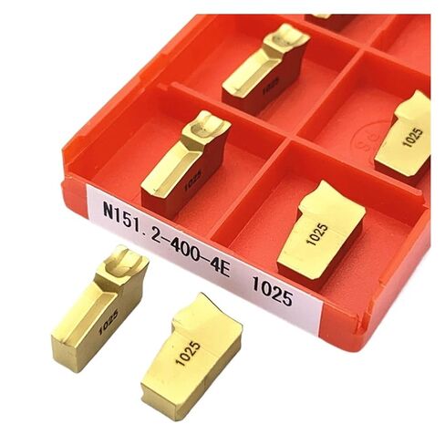Indexable Lathe Carbide Insert 10PCS N151.2-200-4E .2-300-4E .2-400-4E 1125 1025 Slotted Cut Metal Turning Tools Cutting Tool(N151.2-200-4E 1025) in Kuwait