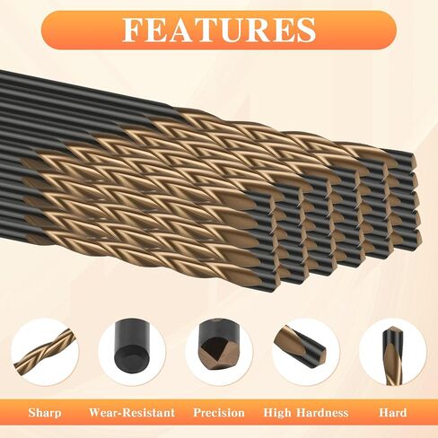 60Pcs 1/8 Inch Drywall Router Bit Drywall Bits High Speed Steel Drywall Cutting Tools 1/8" Guide Point Cutting Bits in Kuwait