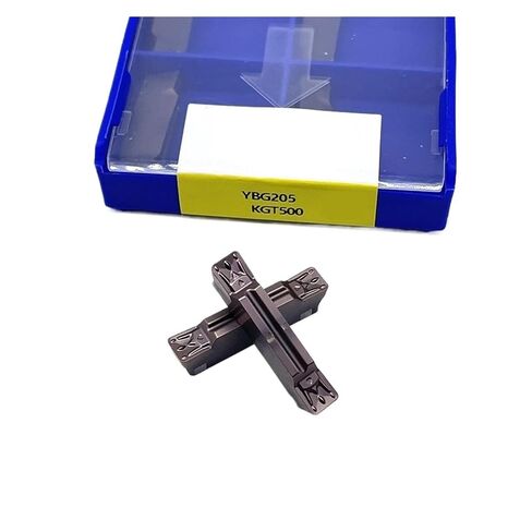 Indexable Lathe Carbide Insert 10PCS KGT200 KGT250 KGT300 KGT400 KGT500 YBG205 Hard Alloy Lathe Tool External Turning(KGT200 YBG205) in Kuwait