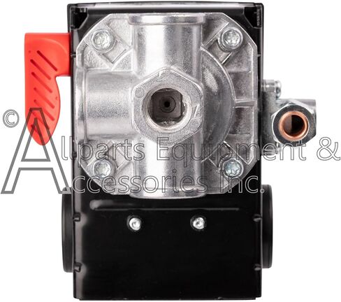 D26613 Pressure Switch 4-Port 140-175 PSI 2-Pole 120-240V Compatible with Craftsman, DeVilbiss, and Porter Cable Air Compressor Units in Kuwait