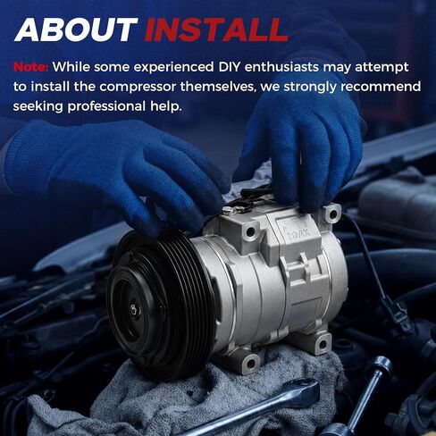 471-1638 A/C Compressor Fit for Honda Odyssey 3.5L 2008-2017 471-1639 | Compatible with Honda Pilot 3.5L 2008 Replace 4711638 4711639 in Kuwait