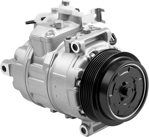 AC Compressor Fit for Mercedes-Benz C300 2013 C350 2013-2015 E250 2016 E350 | Compatible with Mercedes-Benz E350 2012 2013 2014 GLK350 2014 2015 Replace 0008302100 CO11381C in Kuwait