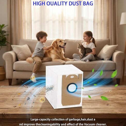 Dust Bags Replacement for Tikom L8000 Plus Robot Vacuum Cleaner in Kuwait