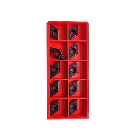High Toughness Turning Blade Machine Accessories 10PCS DCMT11T304-HF TG4135 Hard Alloy External Turning Tool Lathe Cutting Blade for Machining Steel in Kuwait
