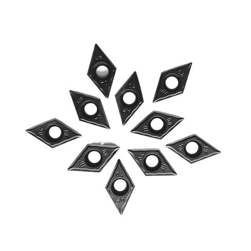 High Toughness Turning Blade Machine Accessories 10PCS DCMT11T304-HF TG4135 Hard Alloy External Turning Tool Lathe Cutting Blade for Machining Steel in Kuwait