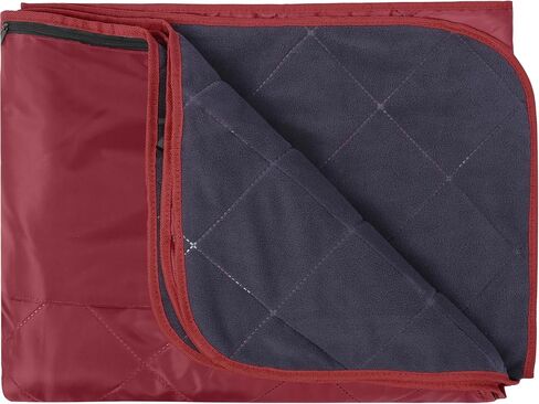 REDCAMP Lightweight Down Camping Blanket, Packable & Waterproof and Warm Outdoor Travel Quilt 520 Fill Power for Backpacking, Camping, Hiking (Black) in Kuwait