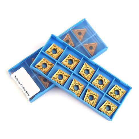 Indexable Lathe Carbide Insert 10pcs CNMG120404 TM LF9018 Lathe Hard Alloy External Turning Tool Blade Steel in Kuwait