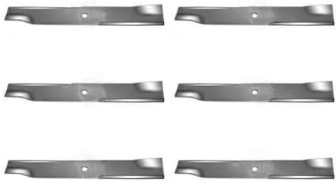 6 Pack Heavy Duty Mulching Blades For 797696 18-1/2" 5/8"CH,Replacement for Rotary OEM in Kuwait