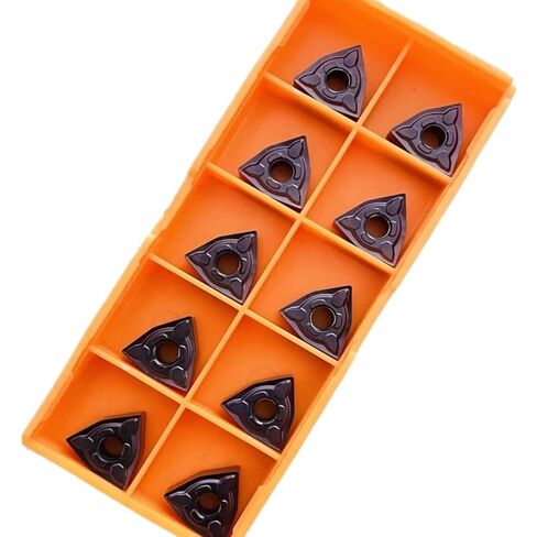 Indexable Lathe Carbide Insert 10PCS WNMG060408-MF Hard Alloy Internal Turning Tool Cutter Grooving Blade for Steel in Kuwait