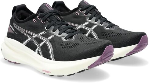 ASICS Women's Gel-Kayano 31 Running Shoes, 6, Black/Pure Silver in Kuwait