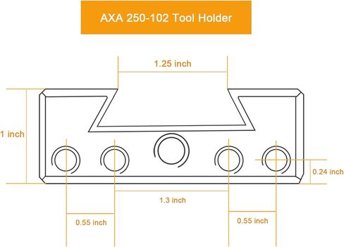 findmall AXA 2# Quick Change Tool Post Boring Turning Holder 250-102 Steel Tool Holder in Kuwait