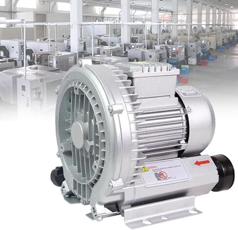 Regenerative Blower High-Pressure Vortex Ring Phase for Sewage Aeration Aquarium Blower Industrial Vacuum Pump,Vortex Ring Blower for Fish Ponds & Workshops, 220V/380V Industrial Exhaust Bl in Kuwait
