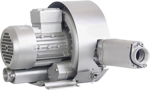 Regenerative Blower High-Pressure Vortex Ring Phase for Sewage Aeration Aquarium Blower Industrial Vacuum Pump,380V Industrial Regenerative Blower, Powerful 850W Three-Phase Electric Air Pu in Kuwait