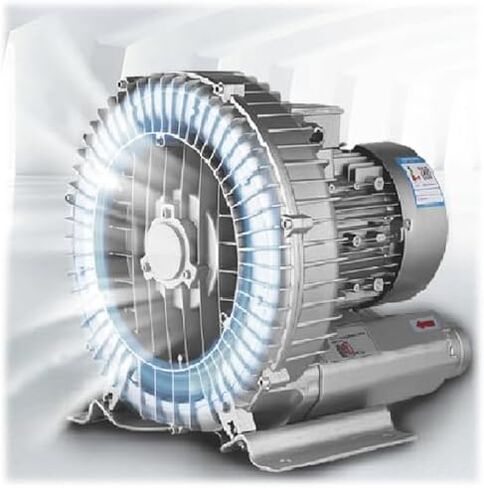 Regenerative Blower High-Pressure Vortex Ring Phase for Sewage Aeration Aquarium Blower Industrial Vacuum Pump,Regenerative Blower High Pressure Vortex Ring Blower 110V 180W 350W 550W 750W in Kuwait