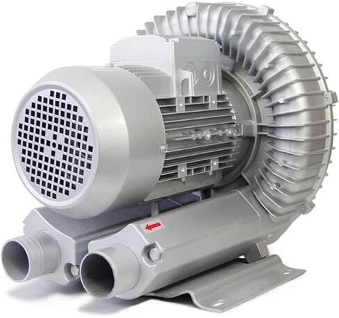 Regenerative Blower High-Pressure Vortex Ring Phase for Sewage Aeration Aquarium Blower Industrial Vacuum Pump,High-Pressure 120W-1100W Regenerative Blower, 110V/220V Single Phase, Industri in Kuwait