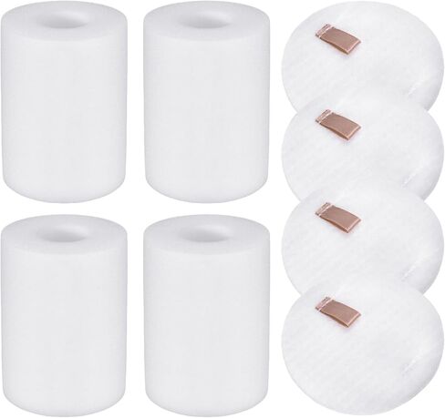4Pack Replacement Filters for Shark IQ R101AE RV1001AE AV912S AV1010AE RV1000 AV970 AV993 AV1002AE Shark AI AV2501S AV2501AE RV2502AE Self-Empty Base, Foam Filters Replace #106KY1000AE in Kuwait