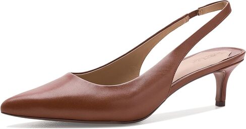Lauren Ralph Lauren Lolah II Leather Slingback Pumps in Kuwait