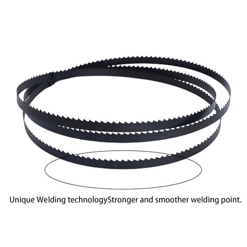 3pcs 55 Inch X 1/4-Inch X 24 T Band Saw Accessories, Arc Cut Carbon Steel Band Saw Blade, Compact Bandsaw Blades in Kuwait