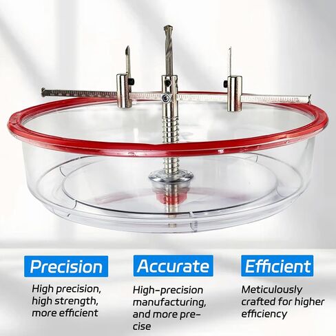 40-300mm Hole Saw Kit – Twin Blade Recessed Cutter Dust Shield in Kuwait