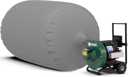 Extra Heavy Duty Insulation Vacuum Bags by RAM - Size 6 ft x 4 ft - Holds EST 75 Cubic Feet - X-Low Dust Bag - 3.0 Fabric Strength - 10 Bags in Kuwait