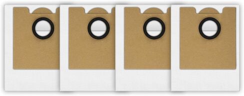 (4 Pack) M2 Plus Replacement Dust Bags for Lefant M2 Plus/ M2L Plus/ M2S Plus/ M350 Robot Vacuum, Accessories Kit, Vacuum Bags, Canister Bags, Disposable Bags, Vacuum Replacement Dust Bags in Kuwait