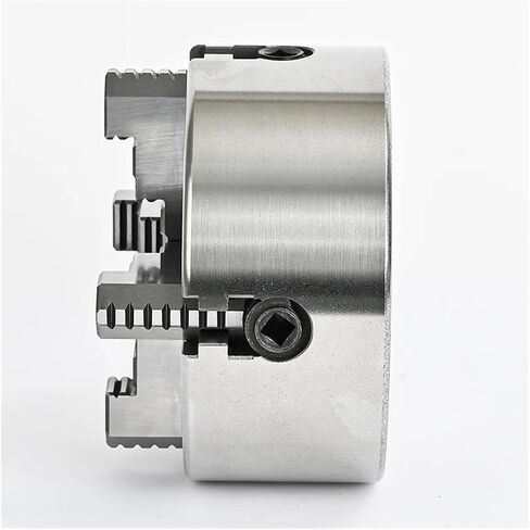 Lathe Chuck Lathe Chuck 125mm 4 Jaw Independent Chuck K72-125 with Back 3 Hole Install in Kuwait