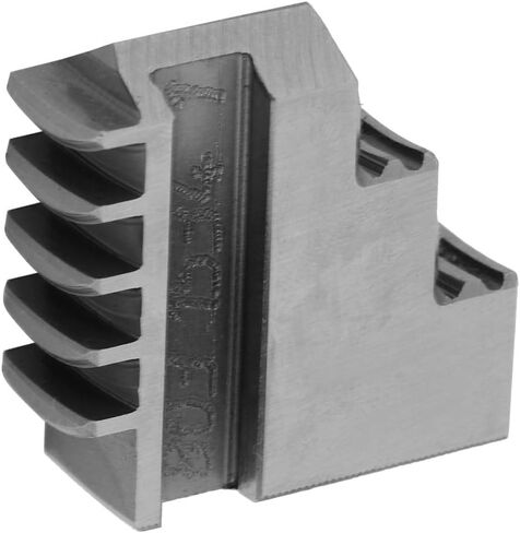 K11 80 Chuck Jaws, Self Centering Outside Clamping Replacement Extends Holding Range for Metal Lathes 20CrMnTi Alloy Steel Short Cylindrical Mount 3 Pieces in Saudi Arabia
