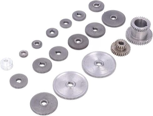 Change Gears Lathe Lathe Metal Gears Metal for Harbor Freight 7x10 Gear Set CJ0618 Gear Set 18Pc in Kuwait