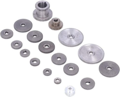 Change Gears Lathe Lathe Metal Gears Metal for Harbor Freight 7x10 Gear Set CJ0618 Gear Set 18Pc in Kuwait