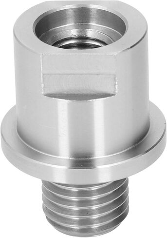 Lathe Headstock Spindle Adapter, High Precision Alloy Steel Thread Converter with 1x8TPI Male to 3/4x10TPI Female Threads for Wood Lathe Chuck Faceplate Compatibility in Kuwait