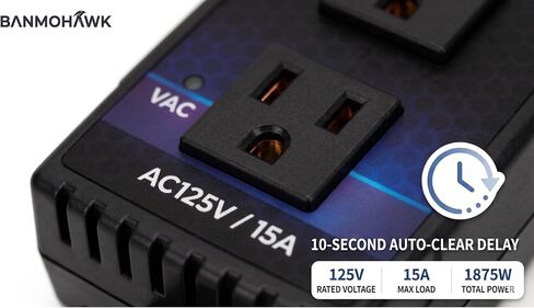 Automatic Vacuum Switch Allows Power Tool to Turn Vacuum/Accessory on and Off Automatically, Load Sensing, On Delay Prevent Circuit Overload, Shop Dust Collector Off Delay in Kuwait