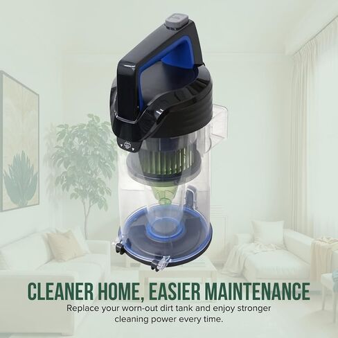 Selgo Replacement Dirt Tank Assembly with Separator for Bissell Pet Hair Eraser Turbo Lift-Off Vacuum Cleaners - Fits Models # 3774F, 3774, 3774G, 3775, Clear in Kuwait