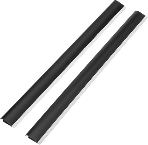 Amosfun 2pcs Dustpans Edges Dust Pan Inlet Pressing Strips Garbage Shovel Edge Protector Replacement for Floor Cleaning Garbage Collection Tabletop Wiping 11.4" in Kuwait