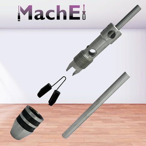 New Pilot Tap Wrench Spindle -Tap,Thread, Drill Press, Lathe (1/4" to 1/2" 1/4 "to 1/2" (6 to 12 mm)) in Kuwait