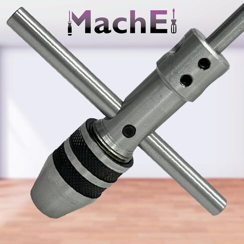 New Pilot Tap Wrench Spindle -Tap,Thread, Drill Press, Lathe (1/4" to 1/2" 1/4 "to 1/2" (6 to 12 mm)) in Kuwait