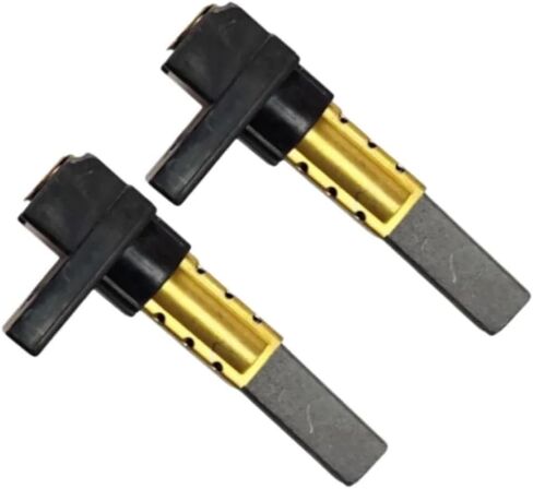 6.5X11X32mm Vacuum Cleaner Carbon Brush Replacement 2PCS Set | Motor Carbon Brush Holder with Retractable Design for Various Vacuum Models in Kuwait