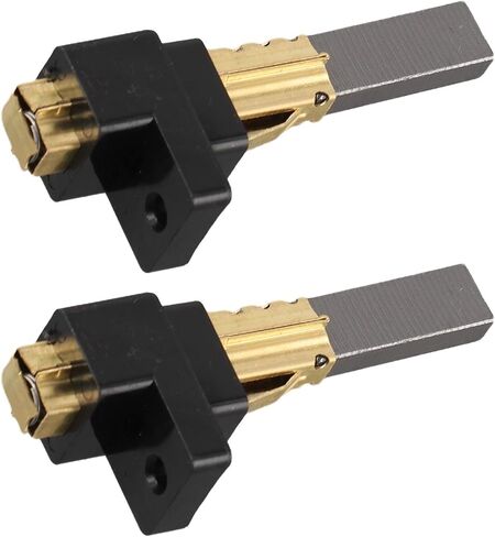 6.5X11X32mm Vacuum Cleaner Carbon Brush Replacement 2PCS Set | Motor Carbon Brush Holder with Retractable Design for Various Vacuum Models in Kuwait