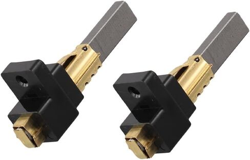 6.5X11X32mm Vacuum Cleaner Carbon Brush Replacement 2PCS Set | Motor Carbon Brush Holder with Retractable Design for Various Vacuum Models in Kuwait